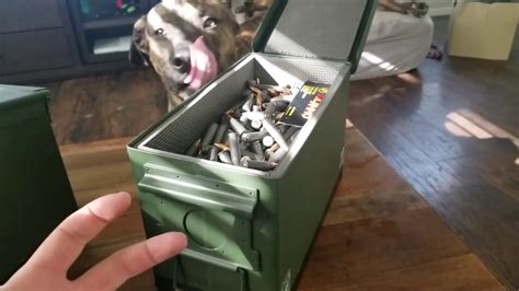 homemade fireproof ammo box